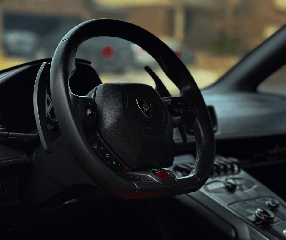 Interior Car Detail On A Lamborghini Urus Killeen TX