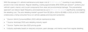 AAA & ConsumerAffairs 2023 vehicle maintenance data ² Source